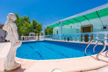 Nice holiday home with private pool and football table