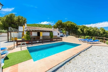 Casa rural con bonitas vistas cerca de Málaga