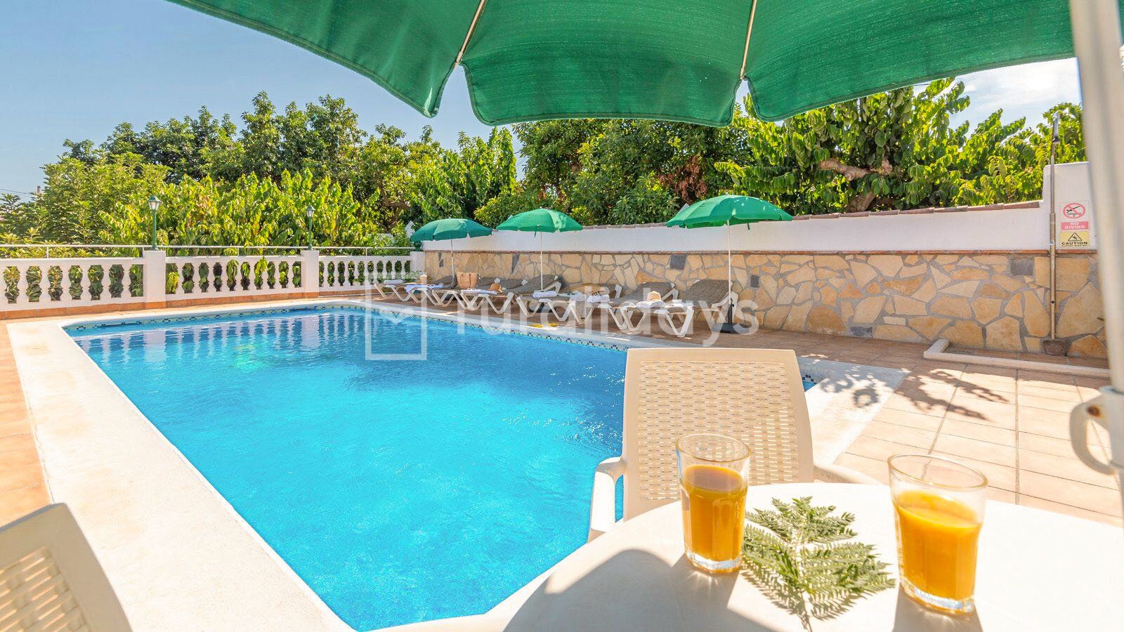 Vakantiehuis Nerja Costa del Sol Andalusië voor 7 personen