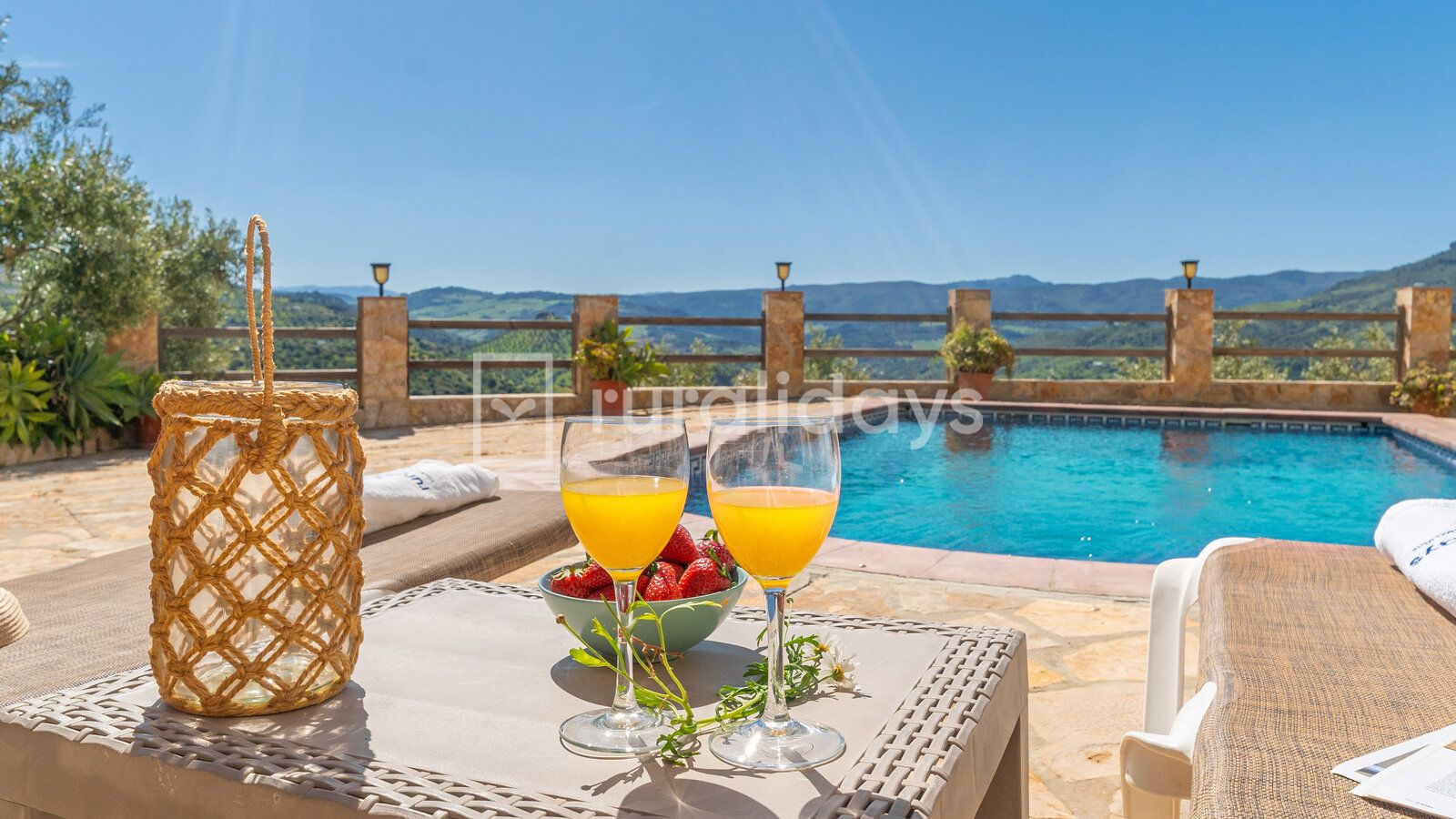 Casa rural Cádiz Andalucía para 4 personas