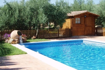 Preciosa casa rural con piscina vallada y aire cerca de Jaén