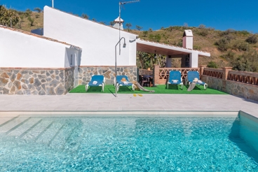 Umwerfendes Ferienhaus mit Aussicht in Strandnähe und nahe Malaga