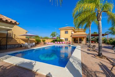 Casa rural Malaga Costa del Sol Andalucía para 12 personas