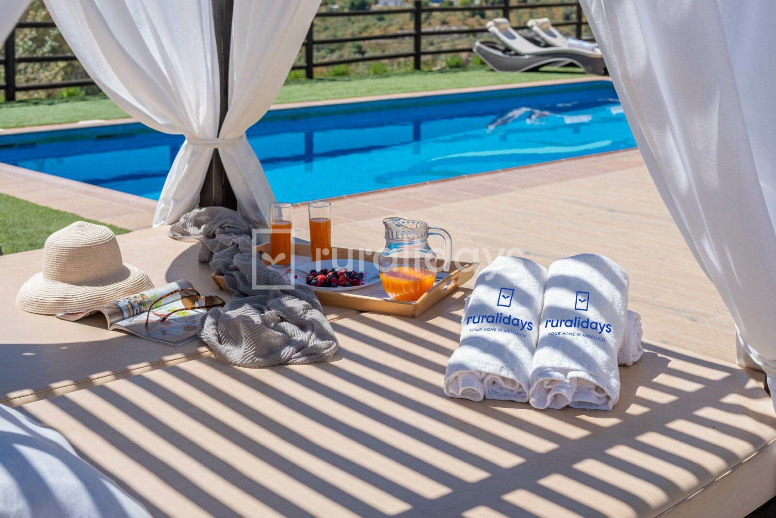 Casa rural Malaga Costa del Sol Andalucía para 10 personas