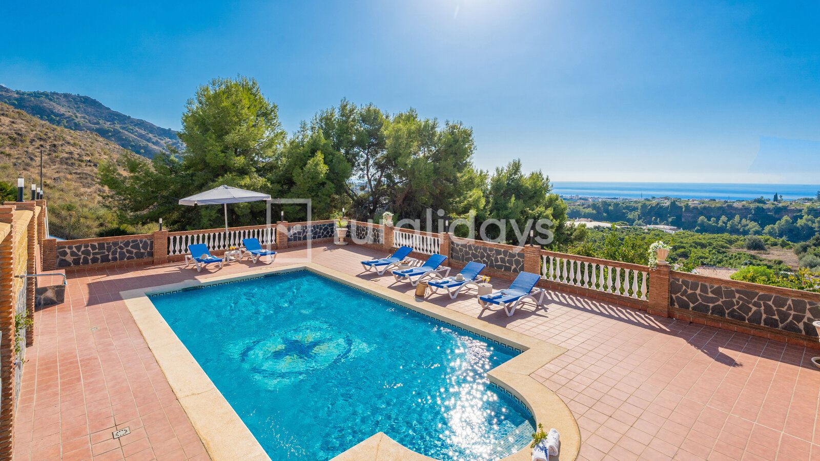 Casa rural Nerja Costa del Sol Andalucía para 6 personas