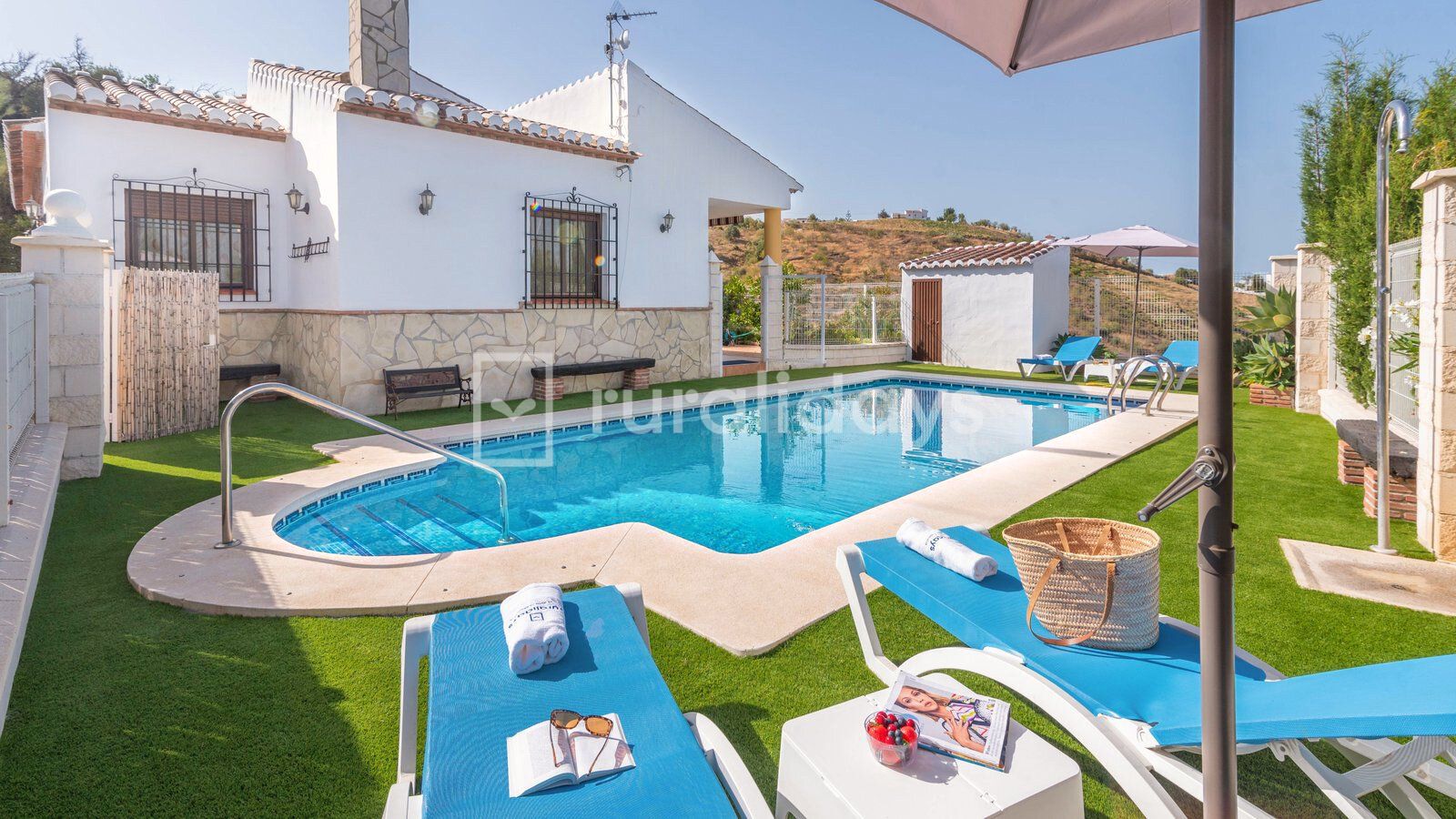 Casa rural Malaga Costa del Sol Andalucía para 8 personas
