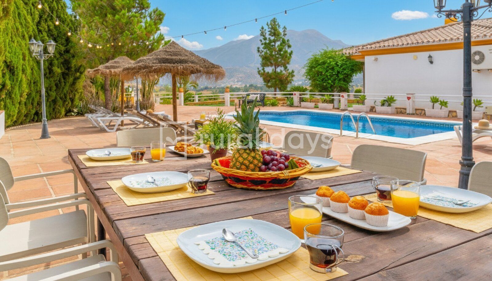 Ferienhaus Malaga Costa del Sol Andalusien für 8 Personen