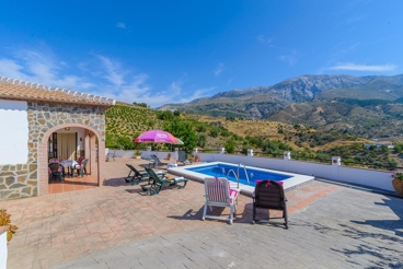 Fantastisch vakantiehuis met adembenemend uitzicht in de provincie Malaga