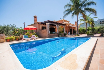 Villa près de la mer avec barbecue et cheminée à Alhaurín el Grande