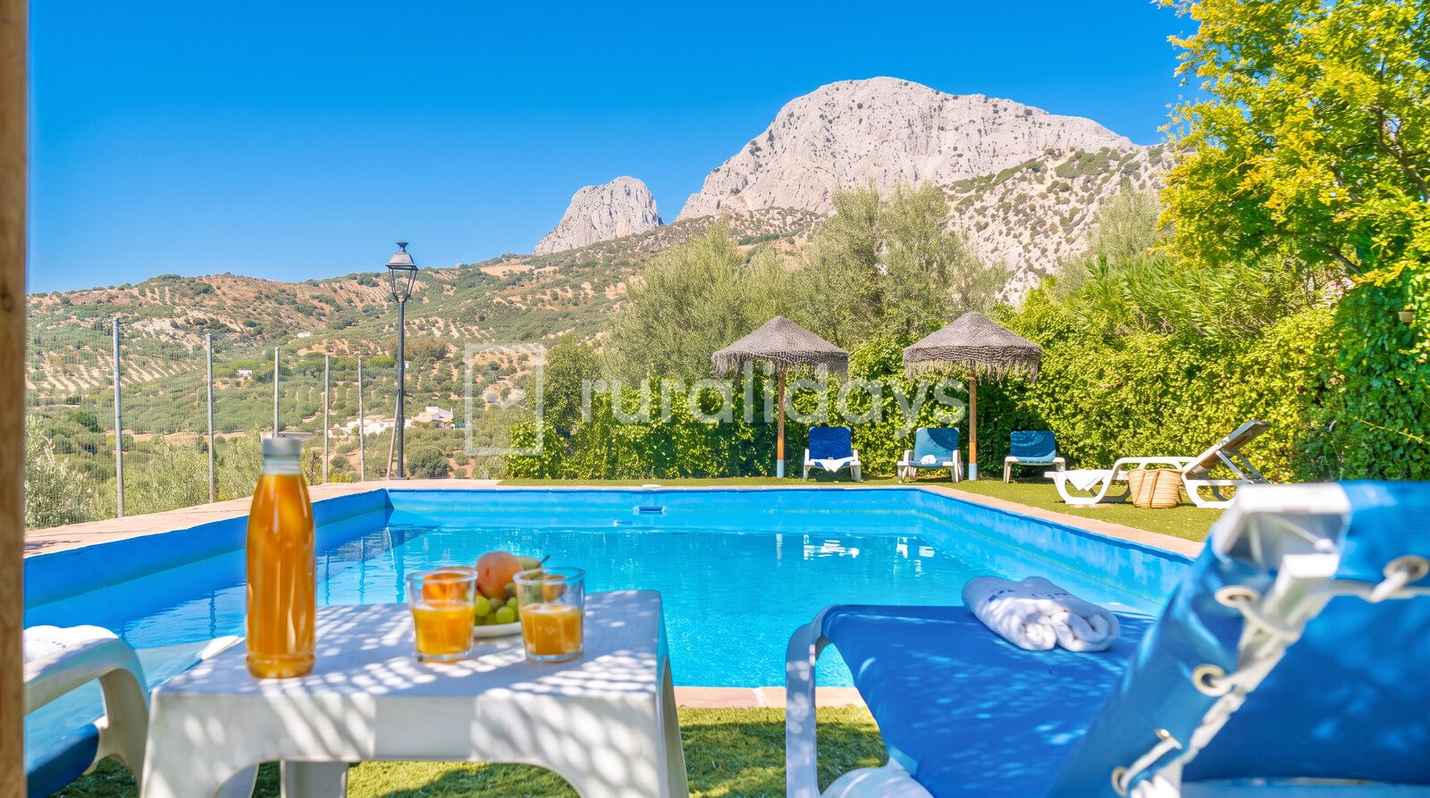 Casa rural Malaga Costa del Sol Andalucía para 8 personas