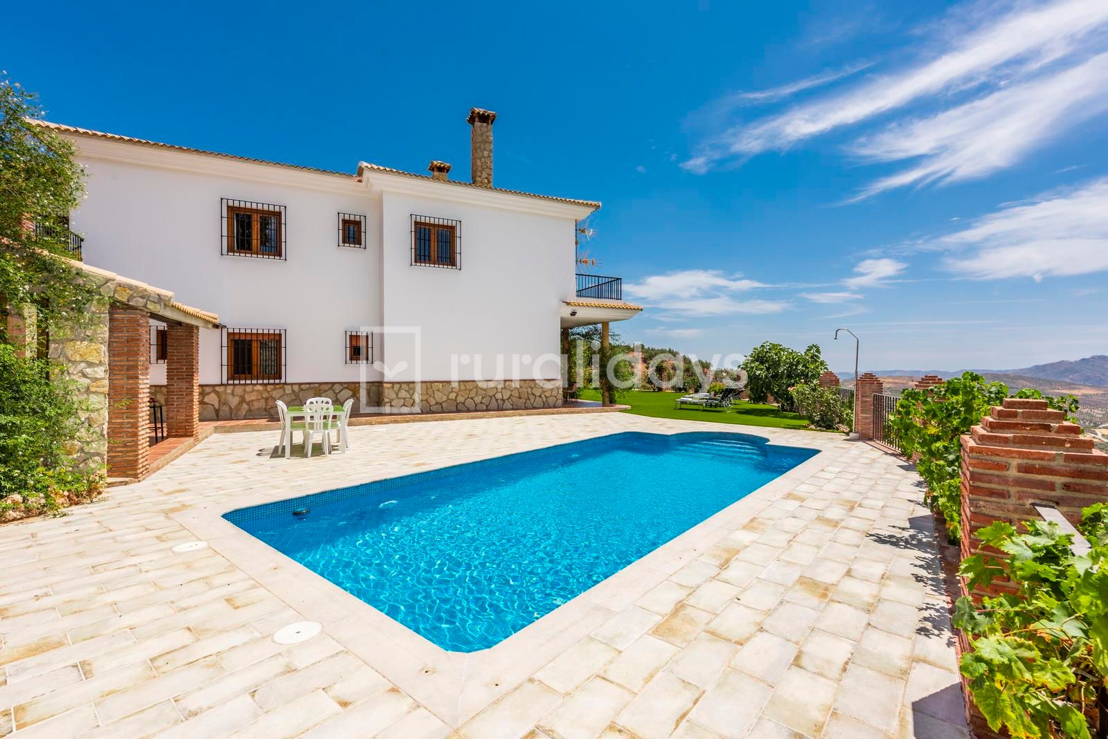 Casa rural Malaga Costa del Sol Andalucía para 20 personas