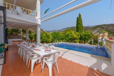 Charmante maison de vacances à Cónchar, avec piscine et barbecue.