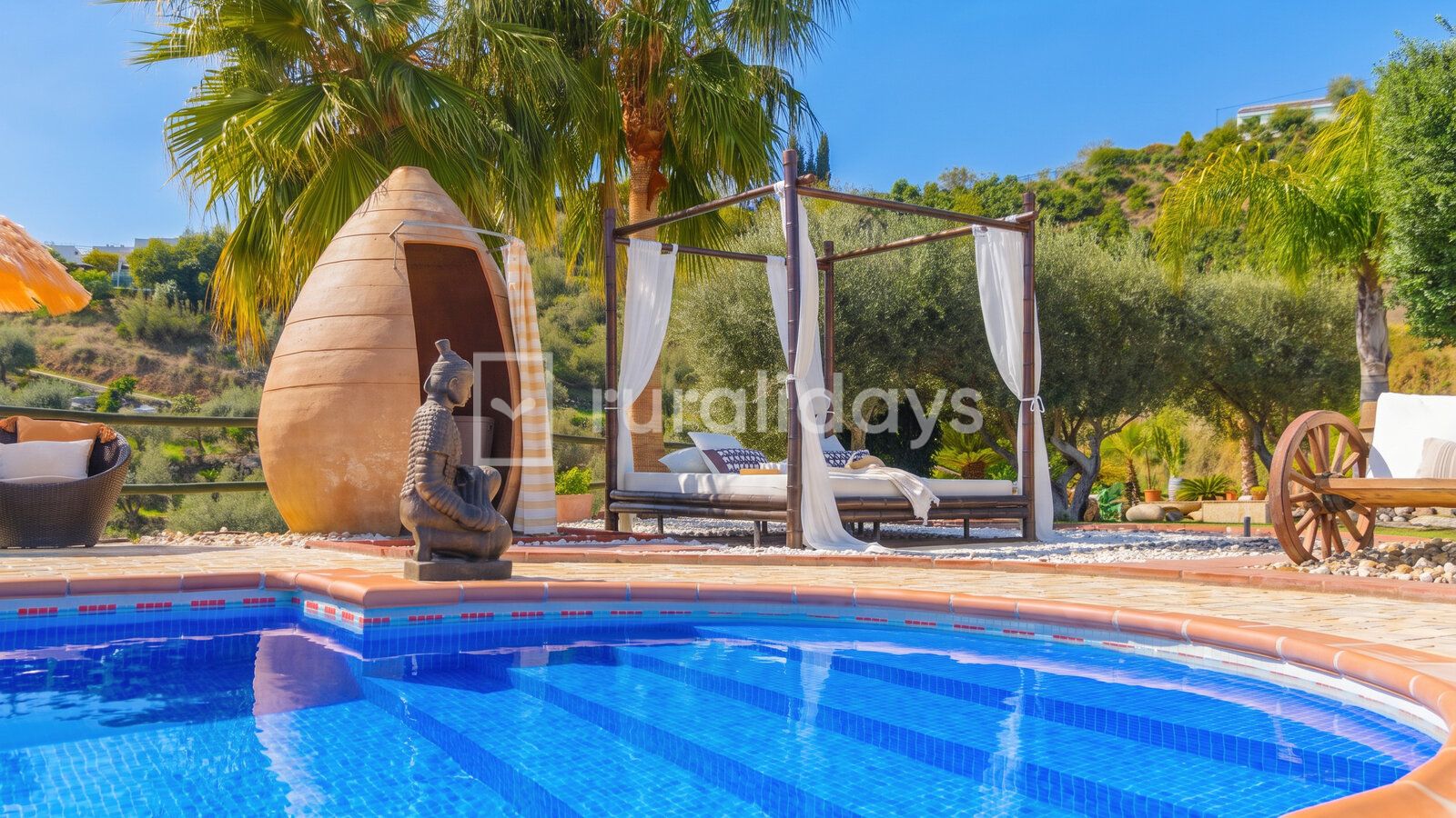 Casa rural Malaga Costa del Sol Andalucía para 4 personas