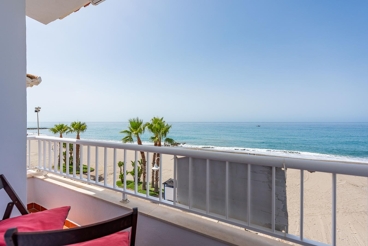 Vakantie-appartement aan het strand met WiFi - ideaal voor stellen