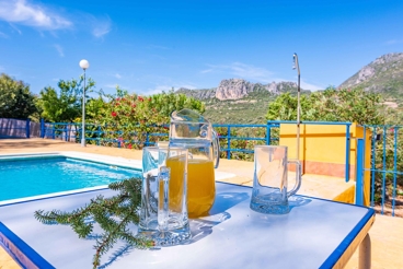 Ferienhaus mit Klimaanlage und herrlichem Blick auf die Sierra de Grazalema