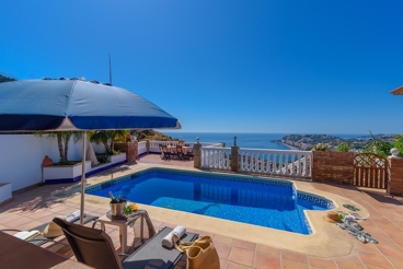 Maison de vacances avec vues sur la mer Méditerranée proche de Almuñécar