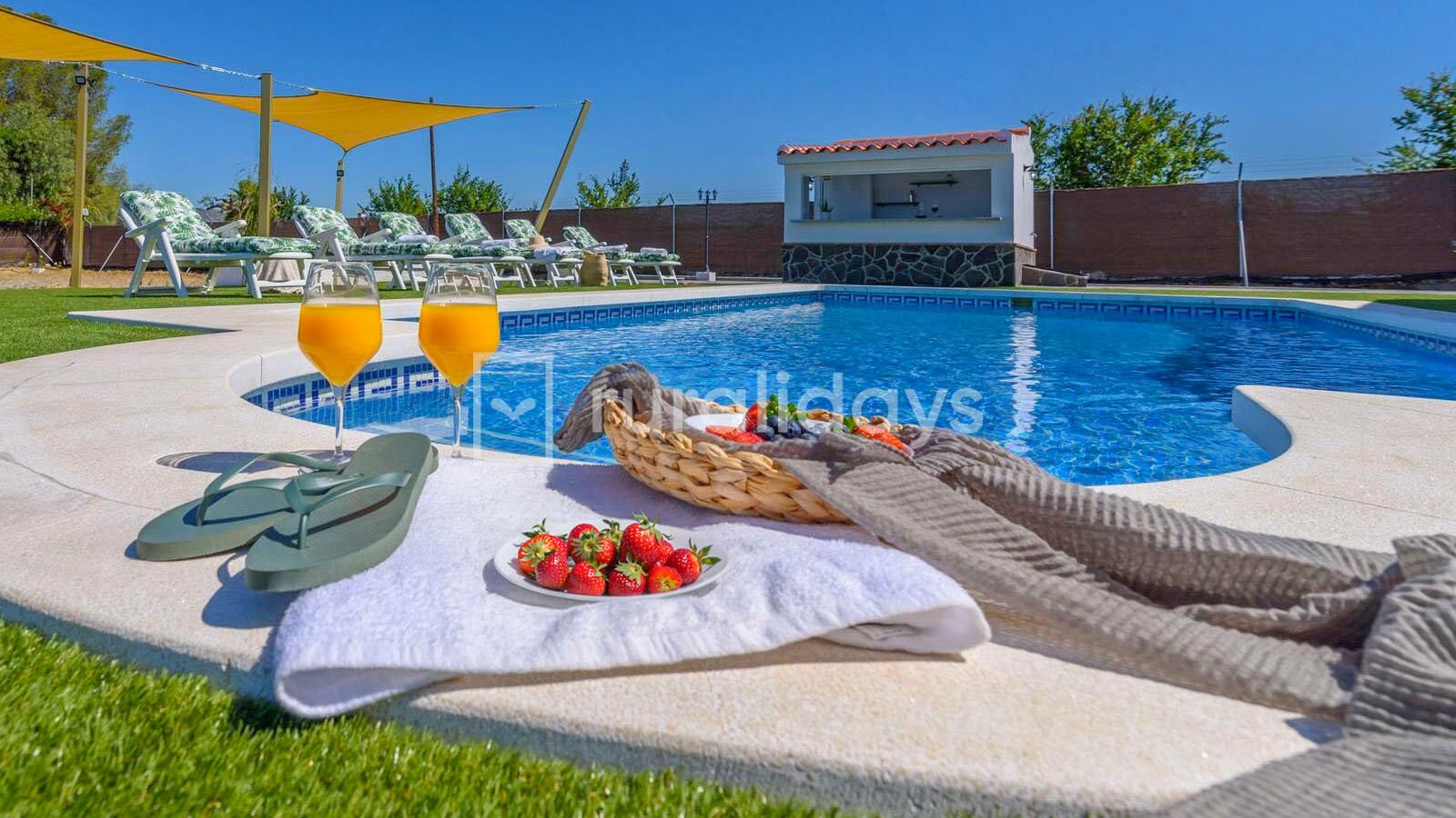 Casa rural Malaga Costa del Sol Andalucía para 8 personas