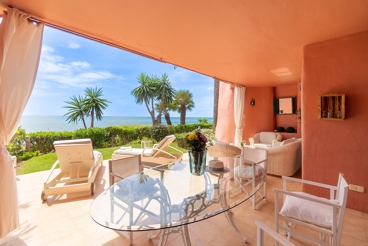 Appartement aan zee met chill-out zone in de buurt van Marbella