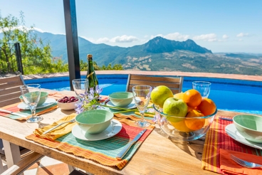 Casa rural con vistas que te dejarán sin aliento a 200 metros de Gaucín