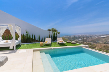 Wunderschönes Ferienhaus mit herrlichem Meerblick in der Nähe von Torrox - Nur Erwachsene