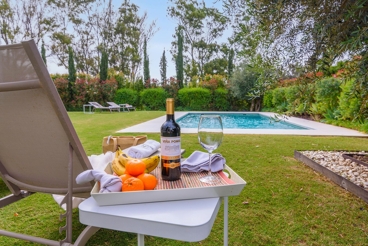 Modern holiday villa with lovely outdoor area near Estepona
