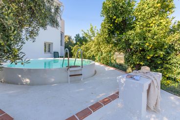 Lichtdurchflutetes Ferienhaus mit Blick auf die Berge bei Granada