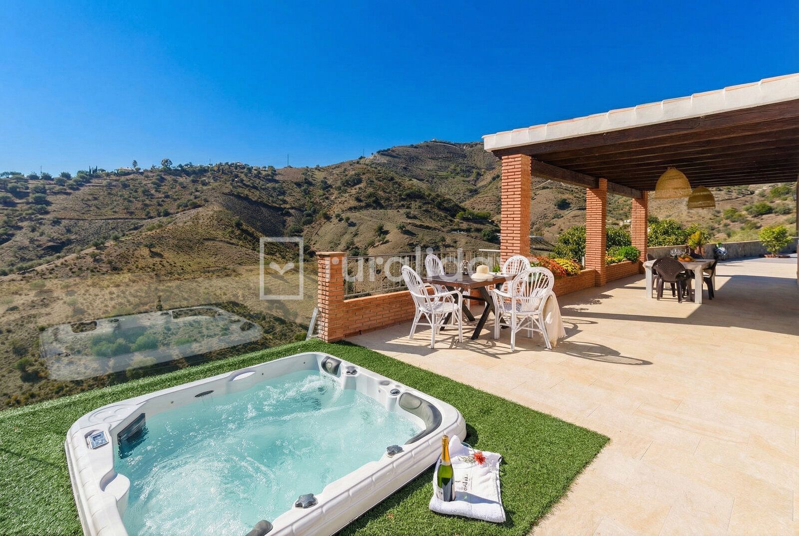 Casa rural Malaga Costa del Sol Andalucía para 6 personas