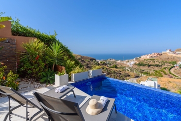 Fabulosa villa de lujo con vistas para 10 personas en Torrox