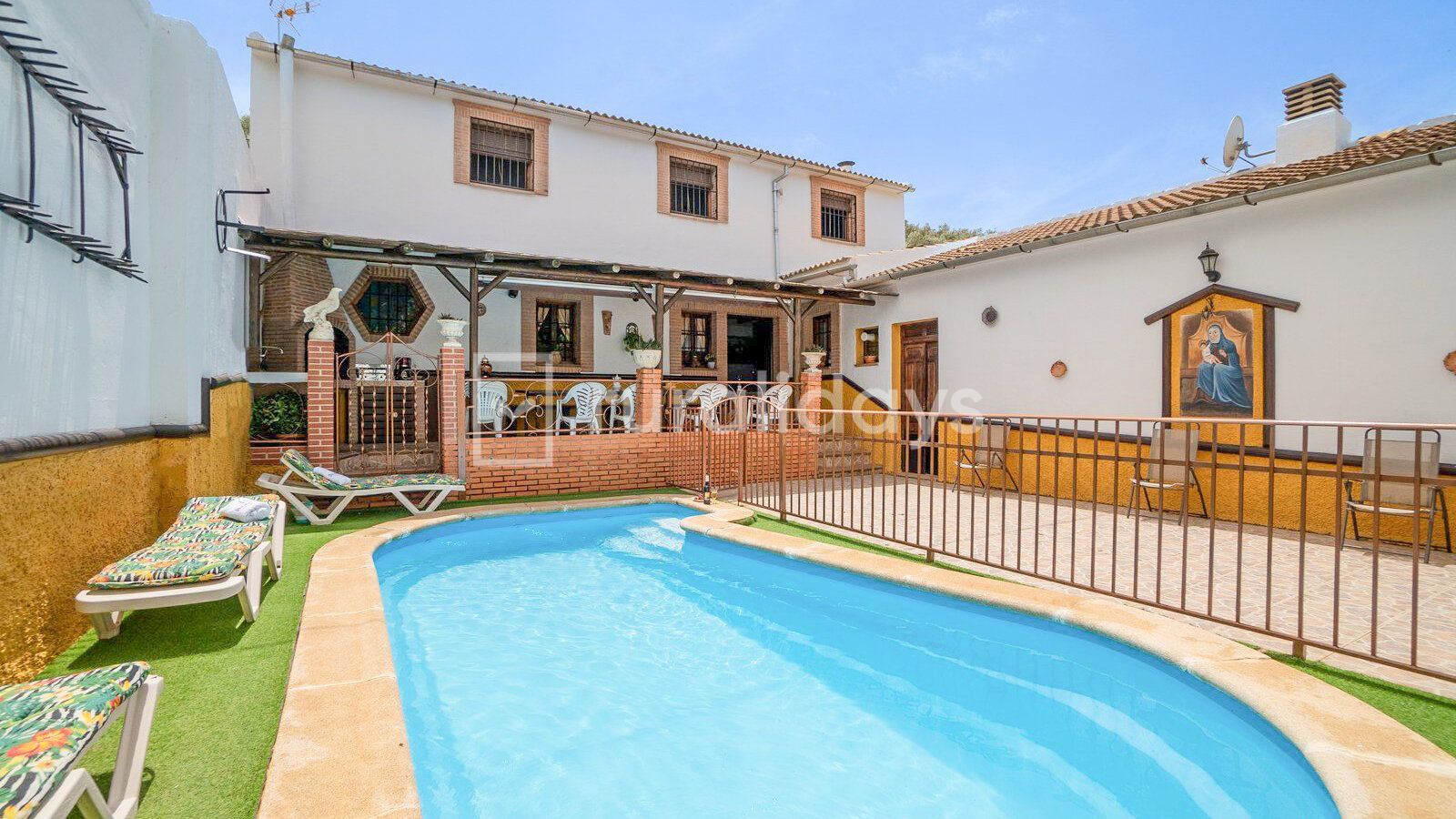 Casa rural Malaga Costa del Sol Andalucía para 16 personas