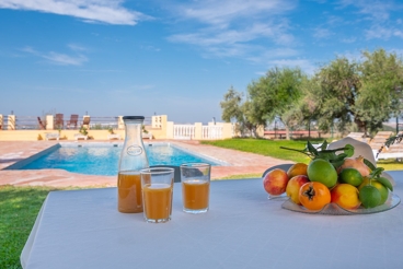 Casa vacacional con gran piscina en Villamartín