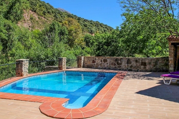Ferienhaus mit Pool und Grill in Jimera de Libar