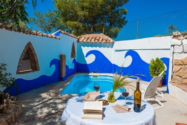 Casa rural con piscina en Hinojares