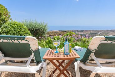 Holiday home overlooking the Mediterranean Sea