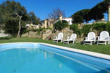 Ferienhaus mit Pool und Grill in Barbate.