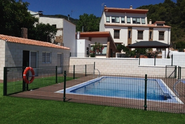 Ferienhaus mit Garten und privatem Pool in Cortijos Nuevos