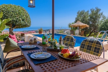 Casa rural con impresionantes vistas al mar Mediterráneo