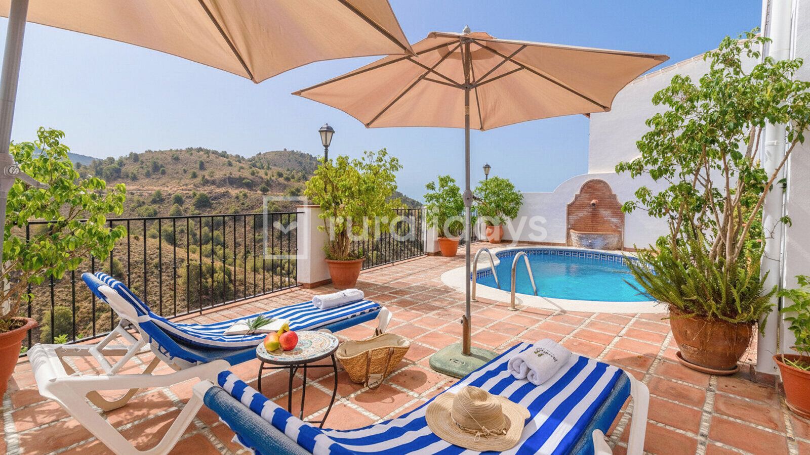 Ferienhaus Malaga Costa del Sol Andalusien für 3 Personen