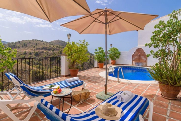 Ferienhaus mit Wlan und Swimming Pool in Frigiliana