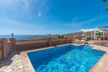 Vakantiehuis met uitzicht op zee in Frigiliana