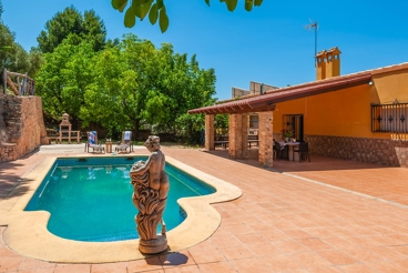 Ferienhaus mit Pool in Pozo Alcón