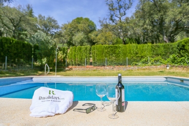 Casa rural con piscina en Aracena.