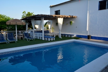 Villa avec piscine et cheminée à El Bosque