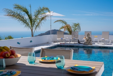 Ferienhaus mit Pool und Grill in Cómpeta für 6 Personen