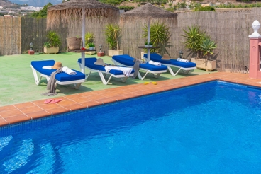 Ferienhaus mit Jacuzzi und Swimming Pool in Torrox