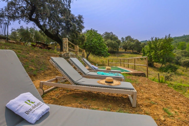 Maison de vacances avec piscine dans une réserve naturelle à Jabugo pour 7 personnes