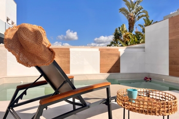 Casa rural con piscina y barbacoa en Zahara de los Atunes