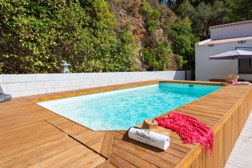 Ferienhaus mit Pool in Cómpeta für 10 Personen