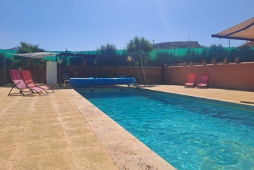 Maison de vacances avec jardin et piscine à Alhama de Almería