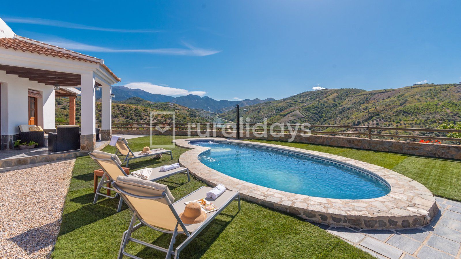 Casa rural Malaga Andalucía para 6 personas