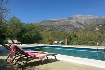 Holiday home with private pool at the Axarquia